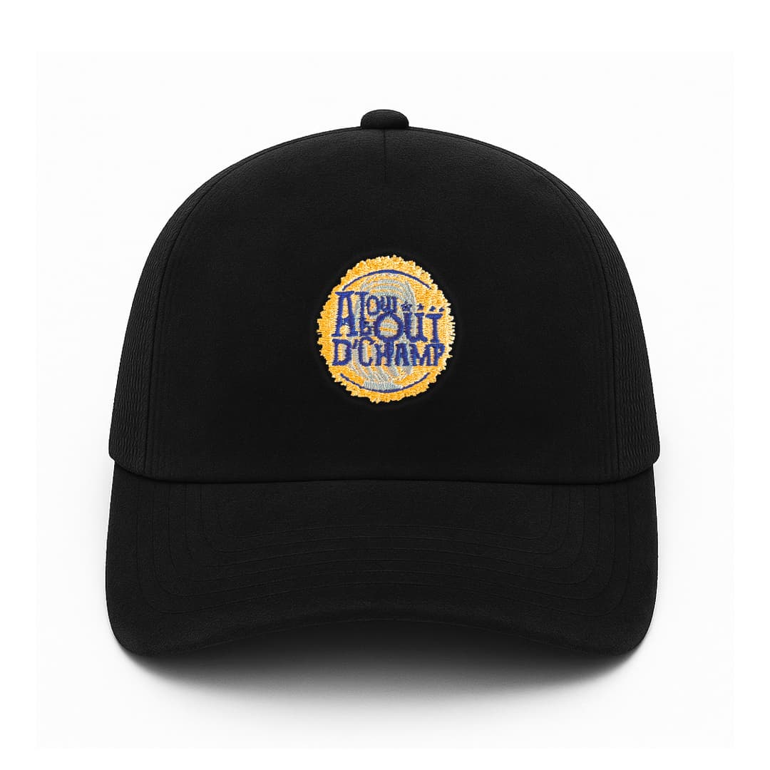 Casquette effet daim brodée | Logo ATBC