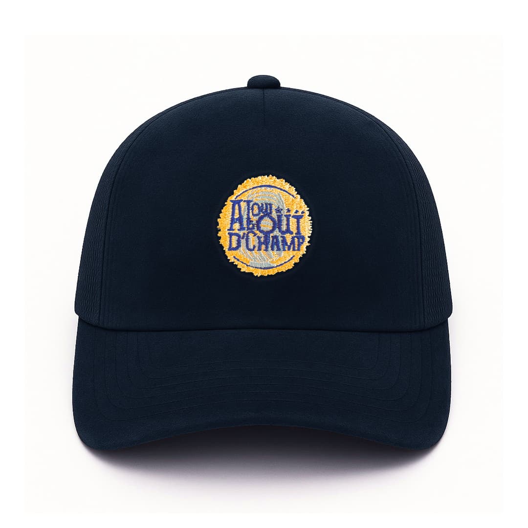 Casquette effet daim brodée | Logo ATBC