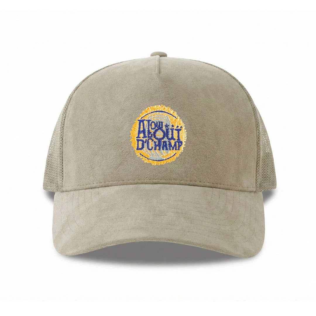 Casquette effet daim brodée | Logo ATBC