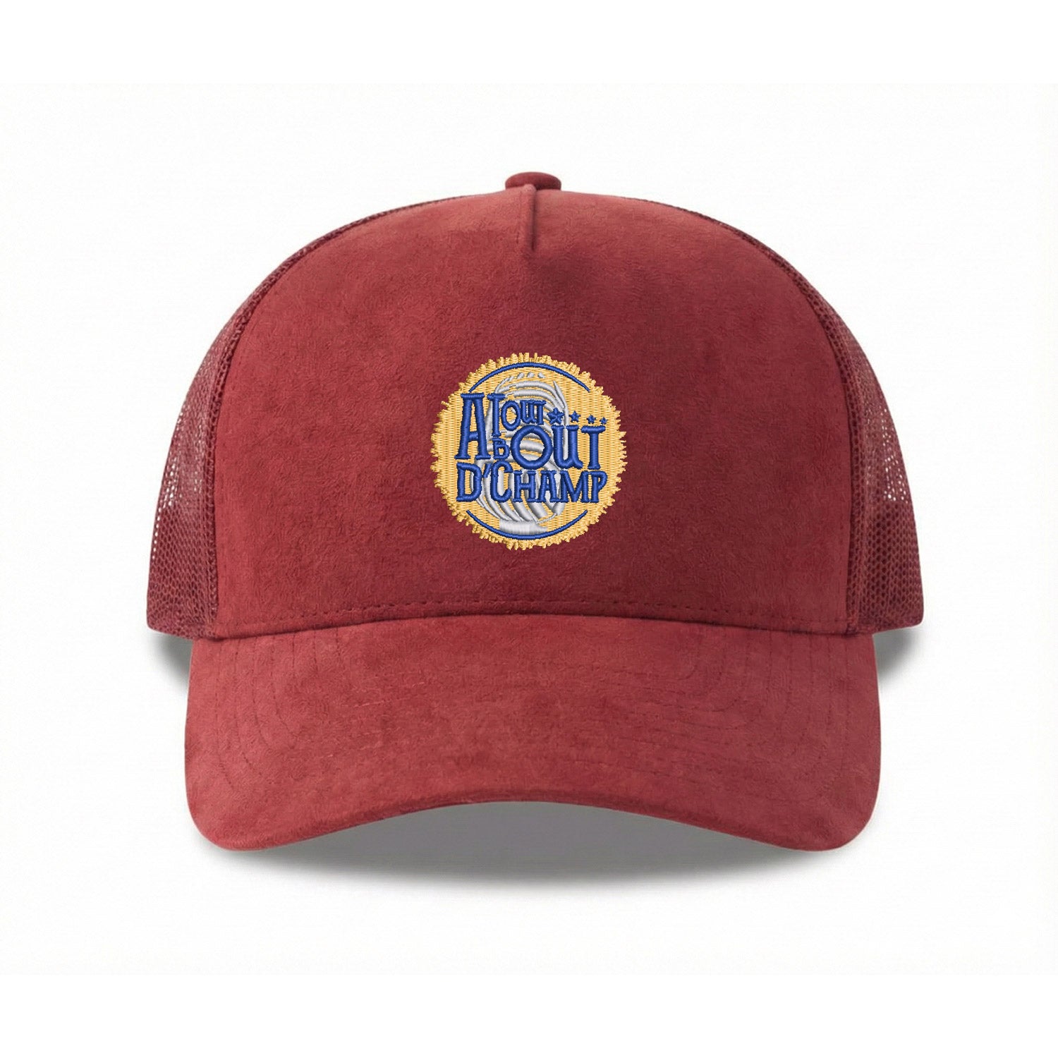 Casquette effet daim brodée | Logo ATBC