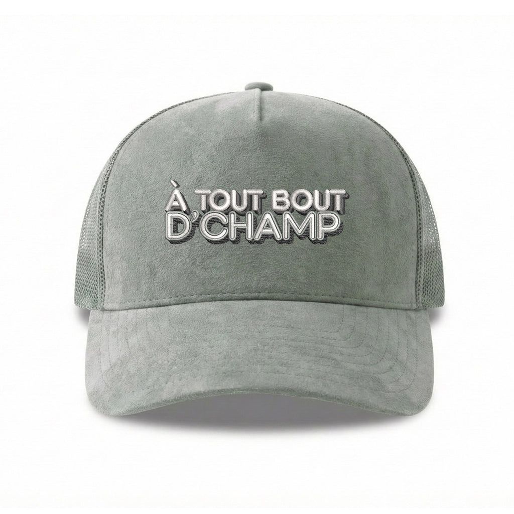 Casquette effet daim brodée | Édition limitée 2026