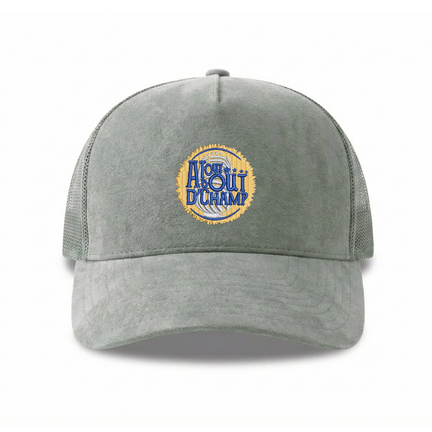 Casquette effet daim brodée | Logo ATBC