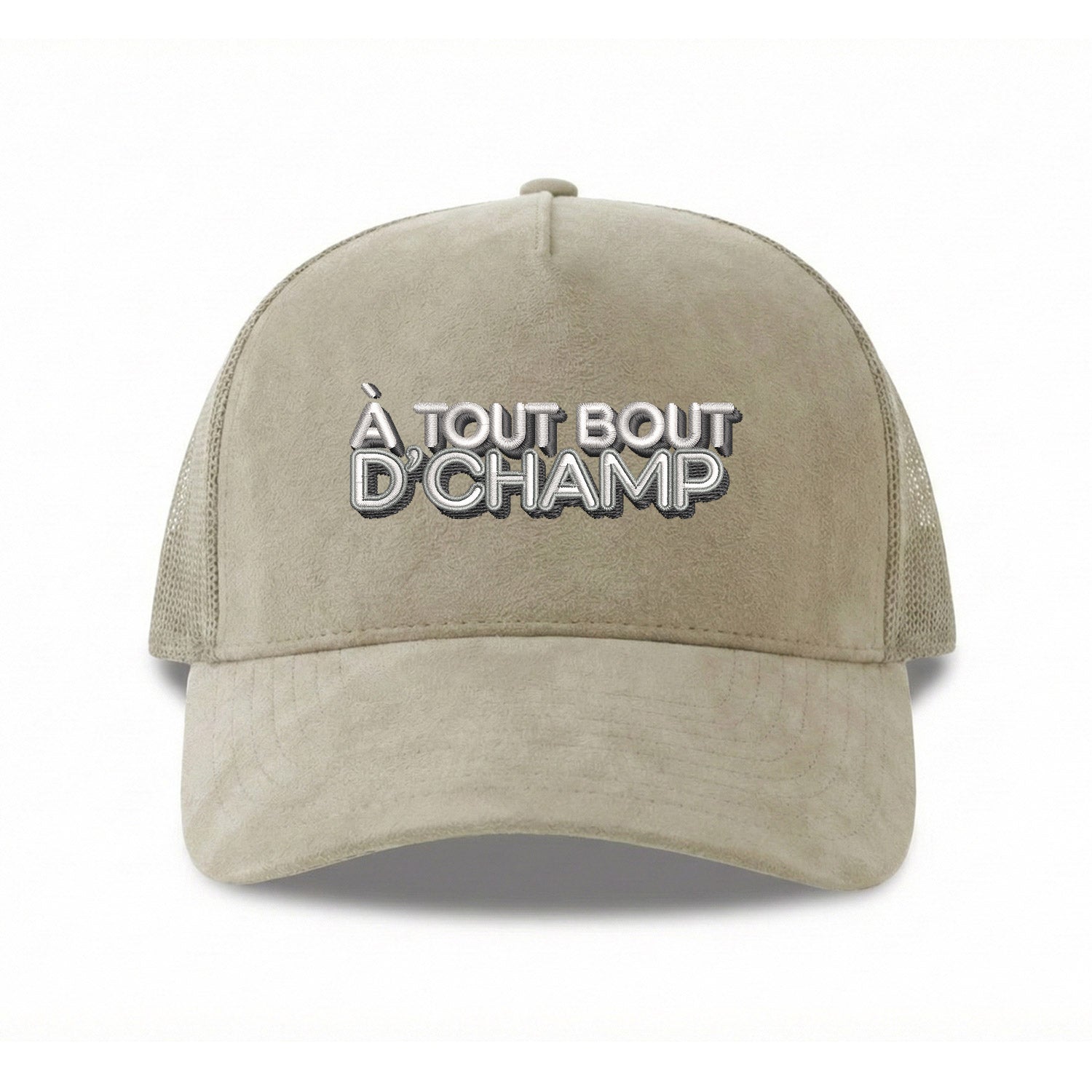Casquette effet daim brodée | Édition limitée 2026