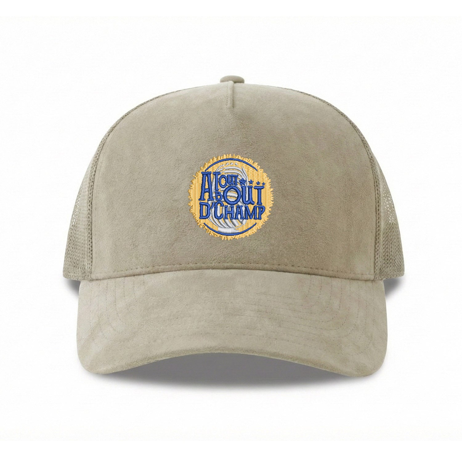 Casquette effet daim brodée | Logo ATBC