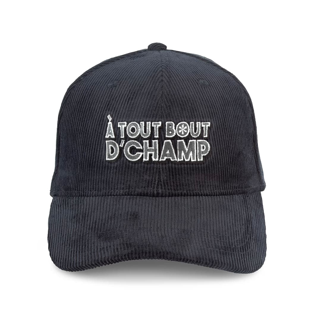 Casquette velours côtelé brodée | Édition limitée 2025