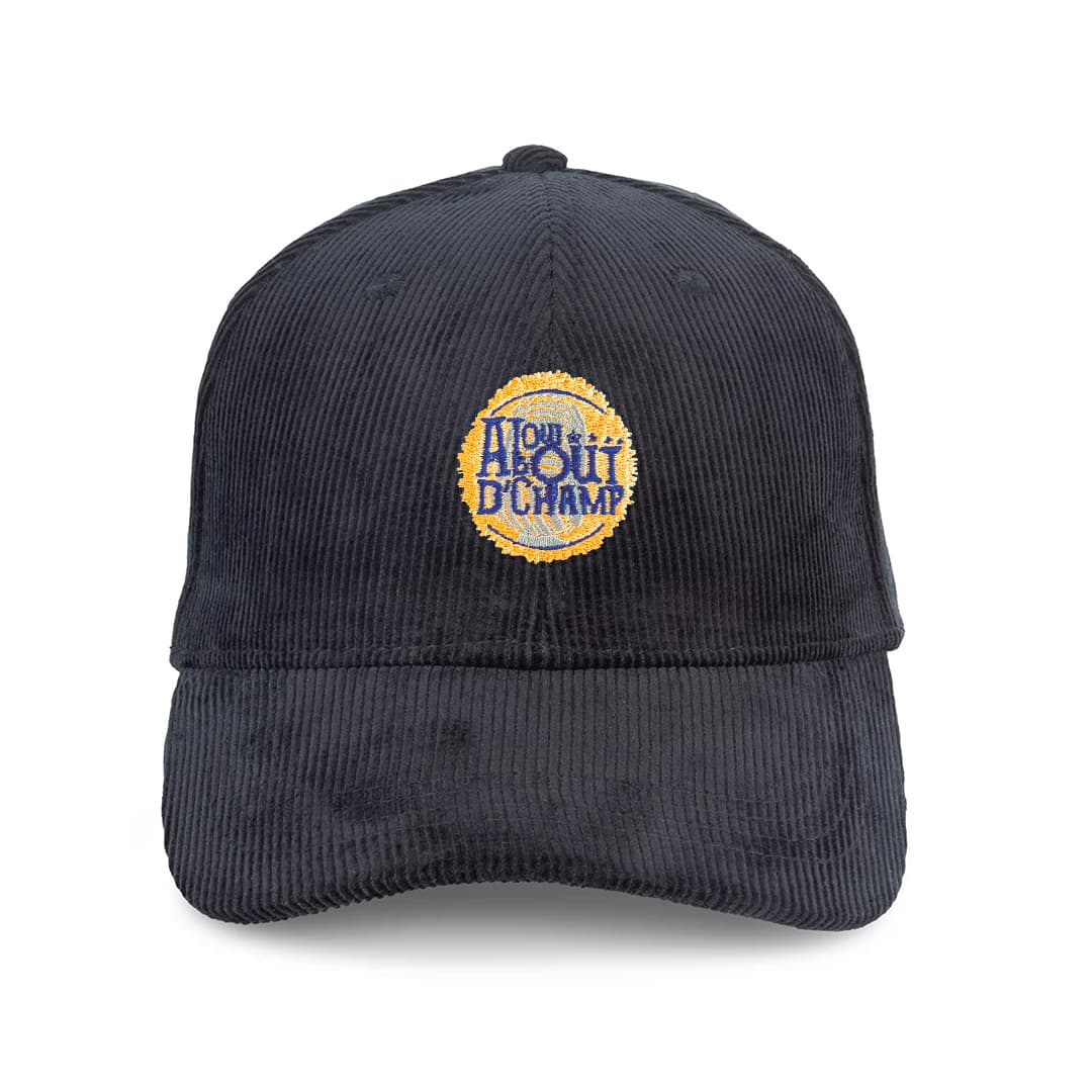 Casquette velours côtelé brodée | Logo ATBC