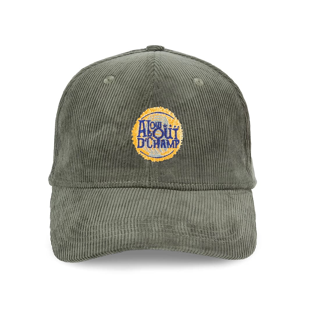 Casquette velours côtelé brodée | Logo ATBC