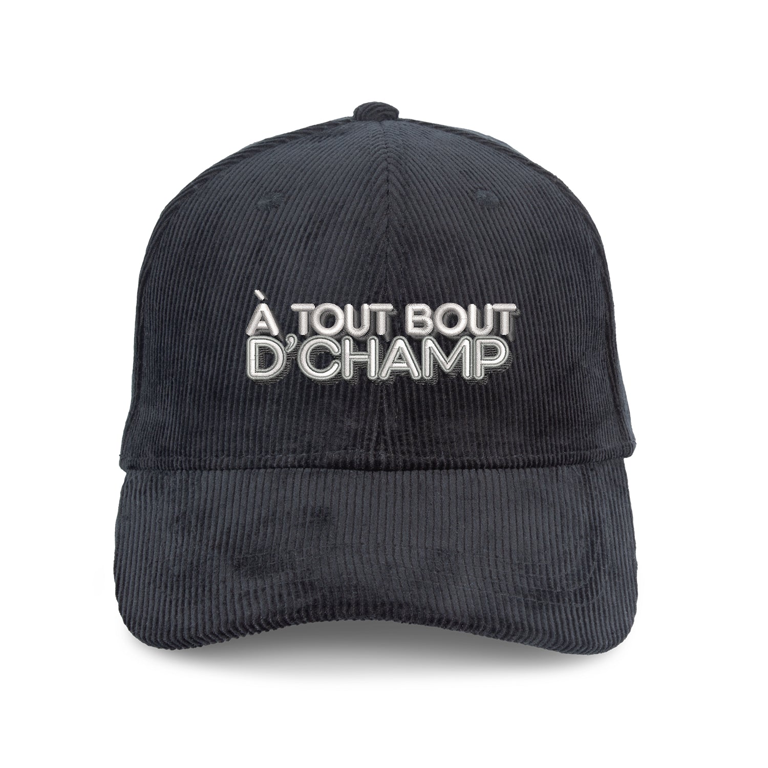 Casquette velours côtelé brodée | Édition limité 2026