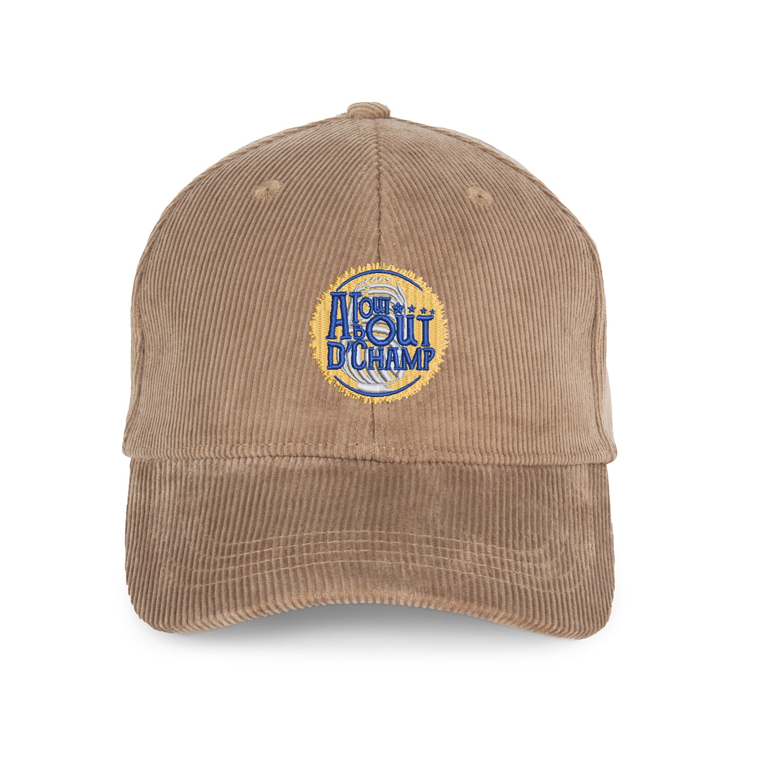 Casquette velours côtelé brodée | Logo ATBC