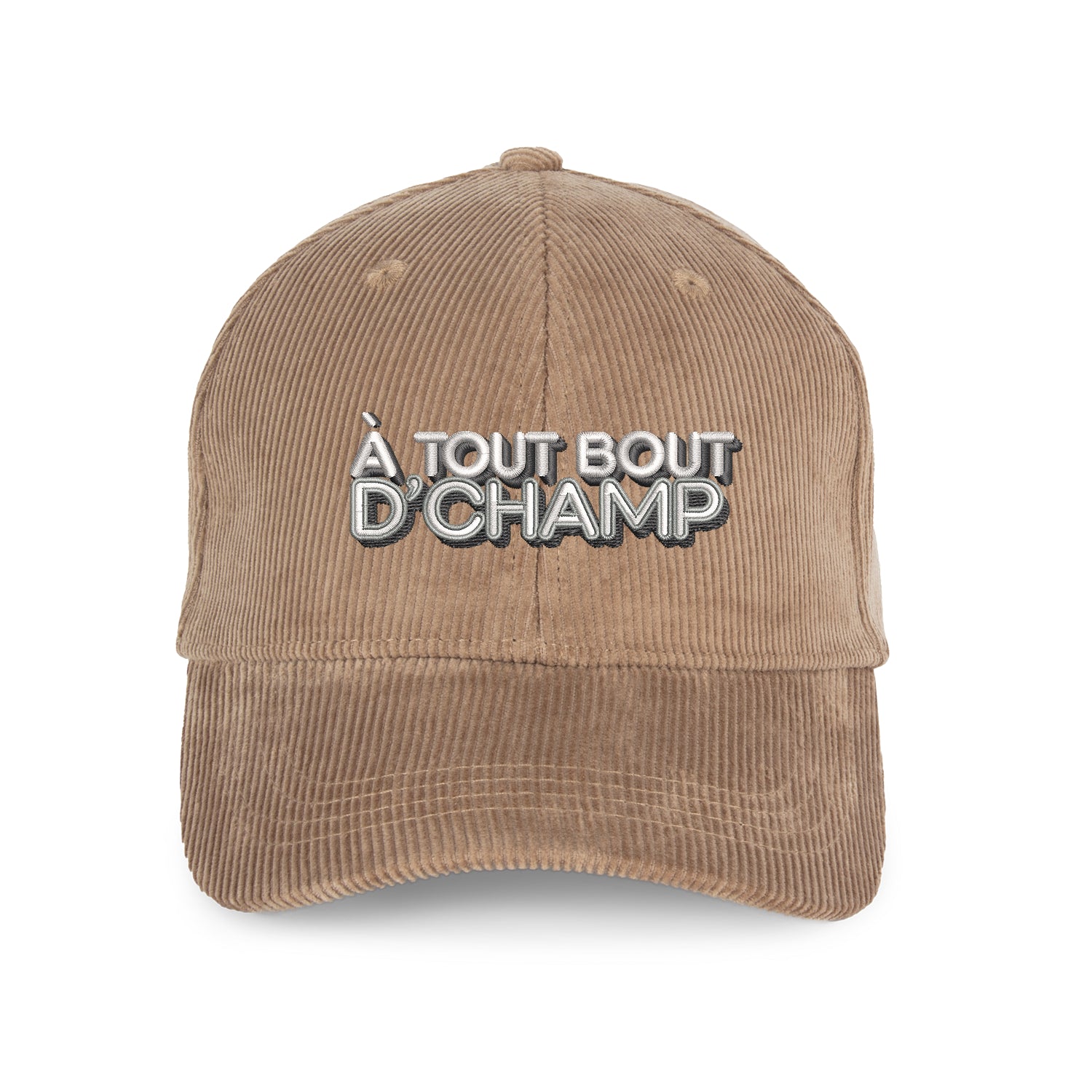 Casquette velours côtelé brodée | Édition limité 2026