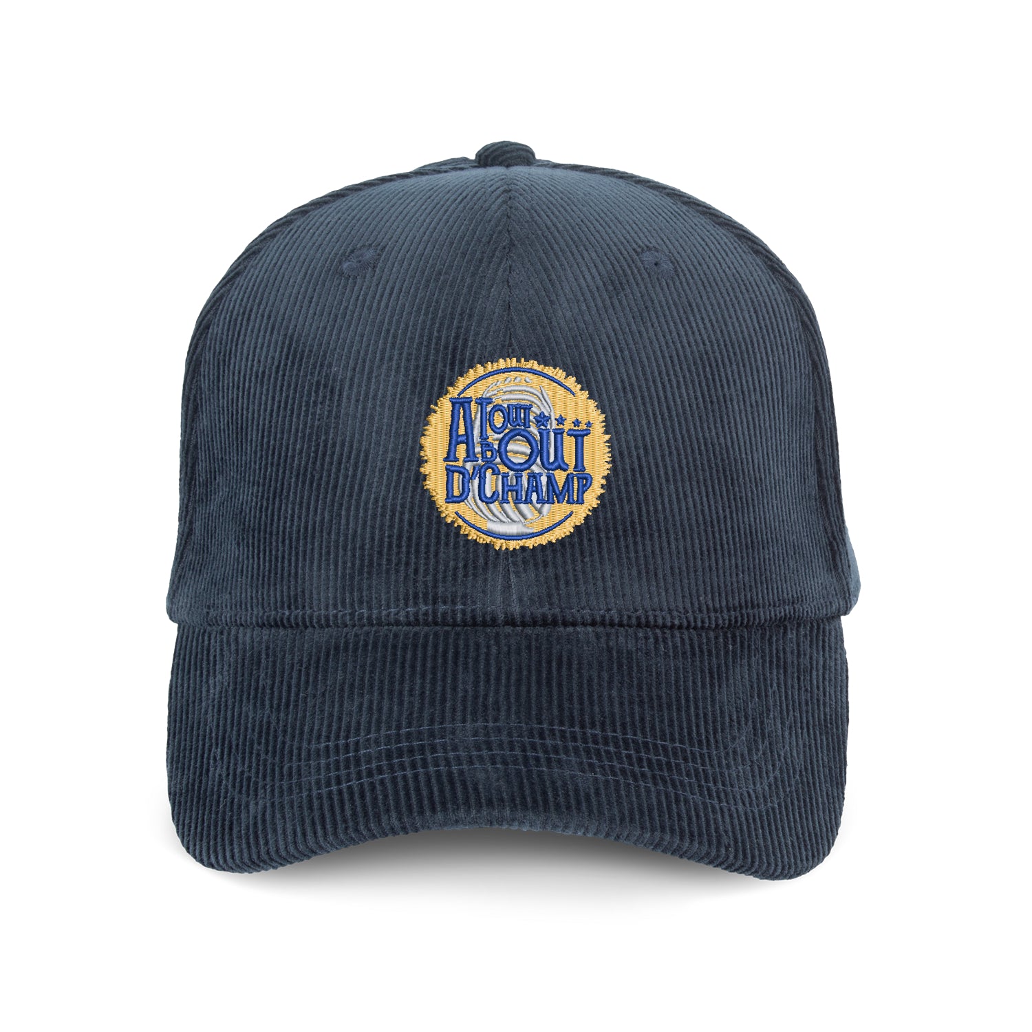 Casquette velours côtelé brodée | Logo ATBC