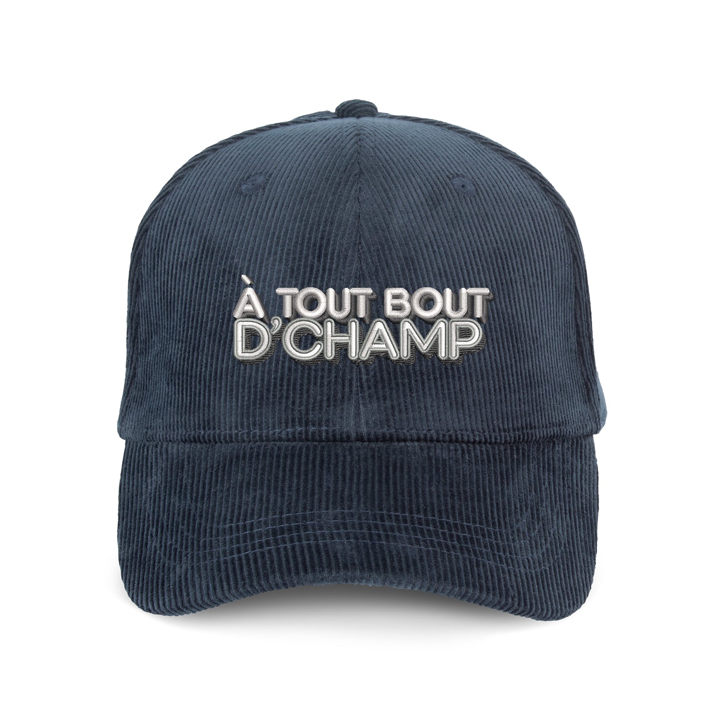 Casquette velours côtelé brodée | Édition limité 2026