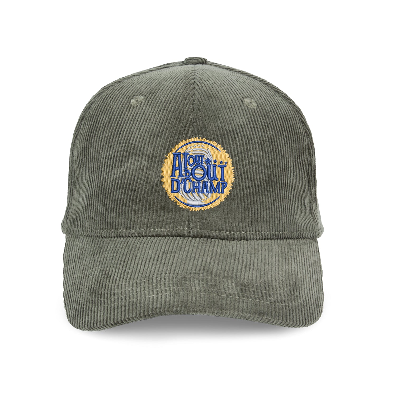 Casquette velours côtelé brodée | Logo ATBC