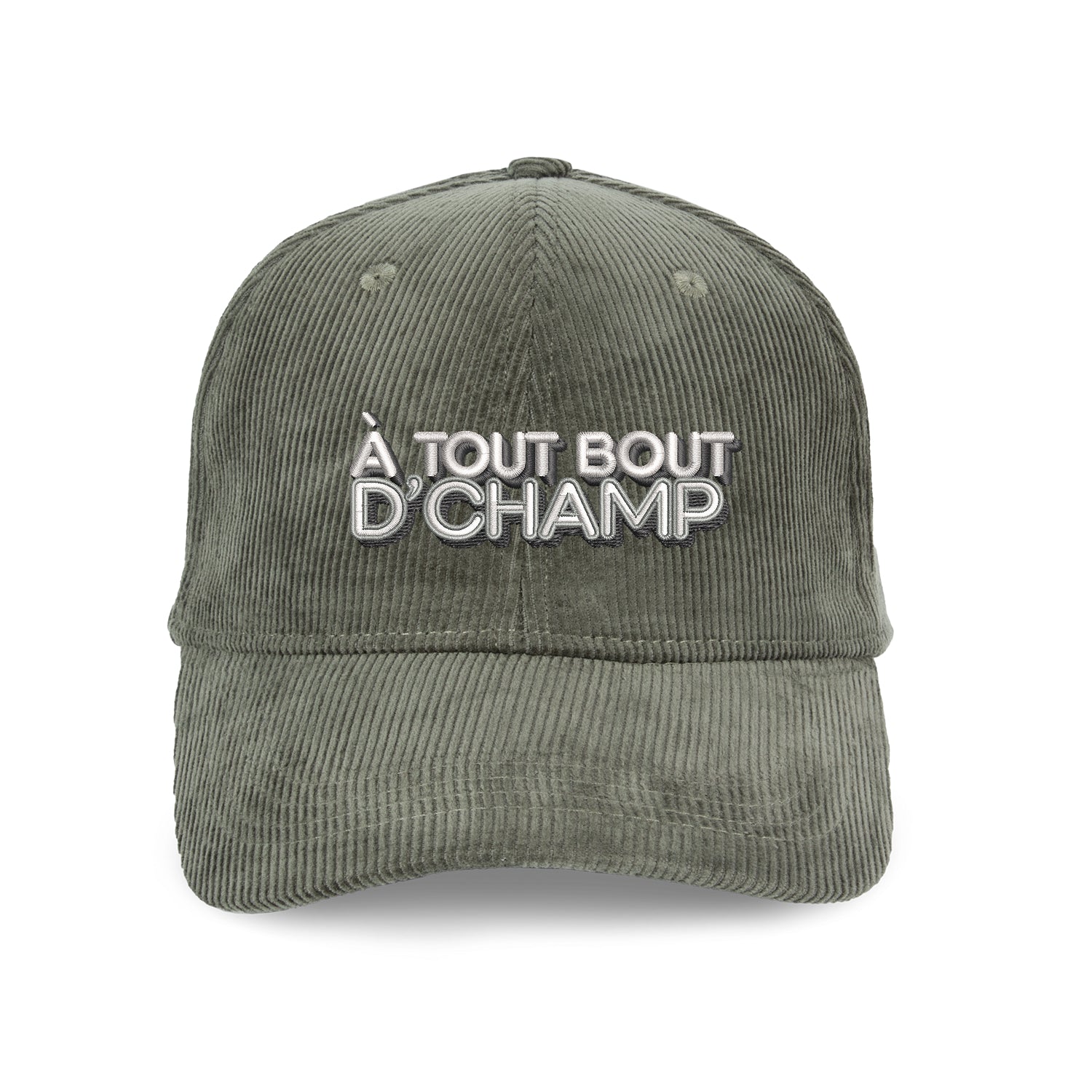 Casquette velours côtelé brodée | Édition limité 2026