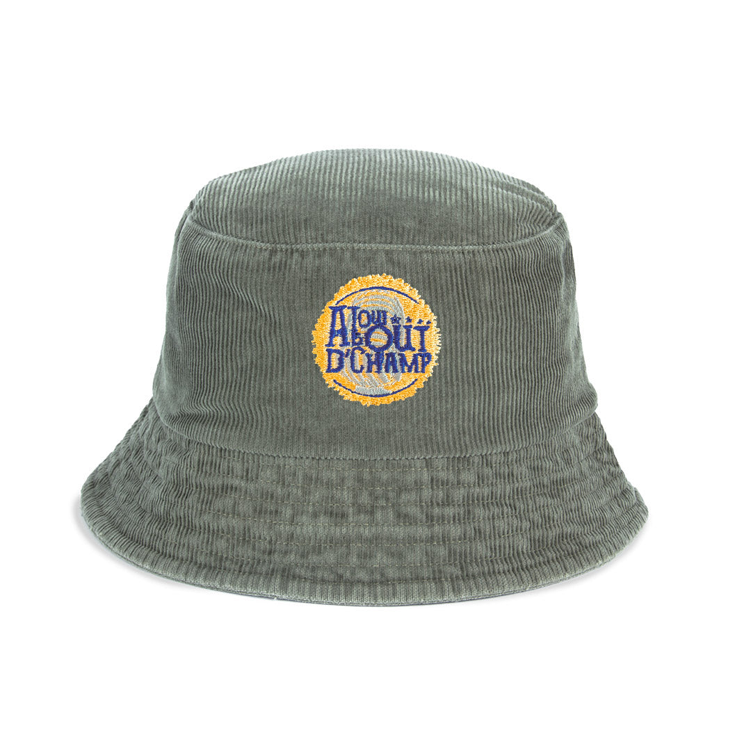 Bob velours côtelé brodé | Logo ATBC