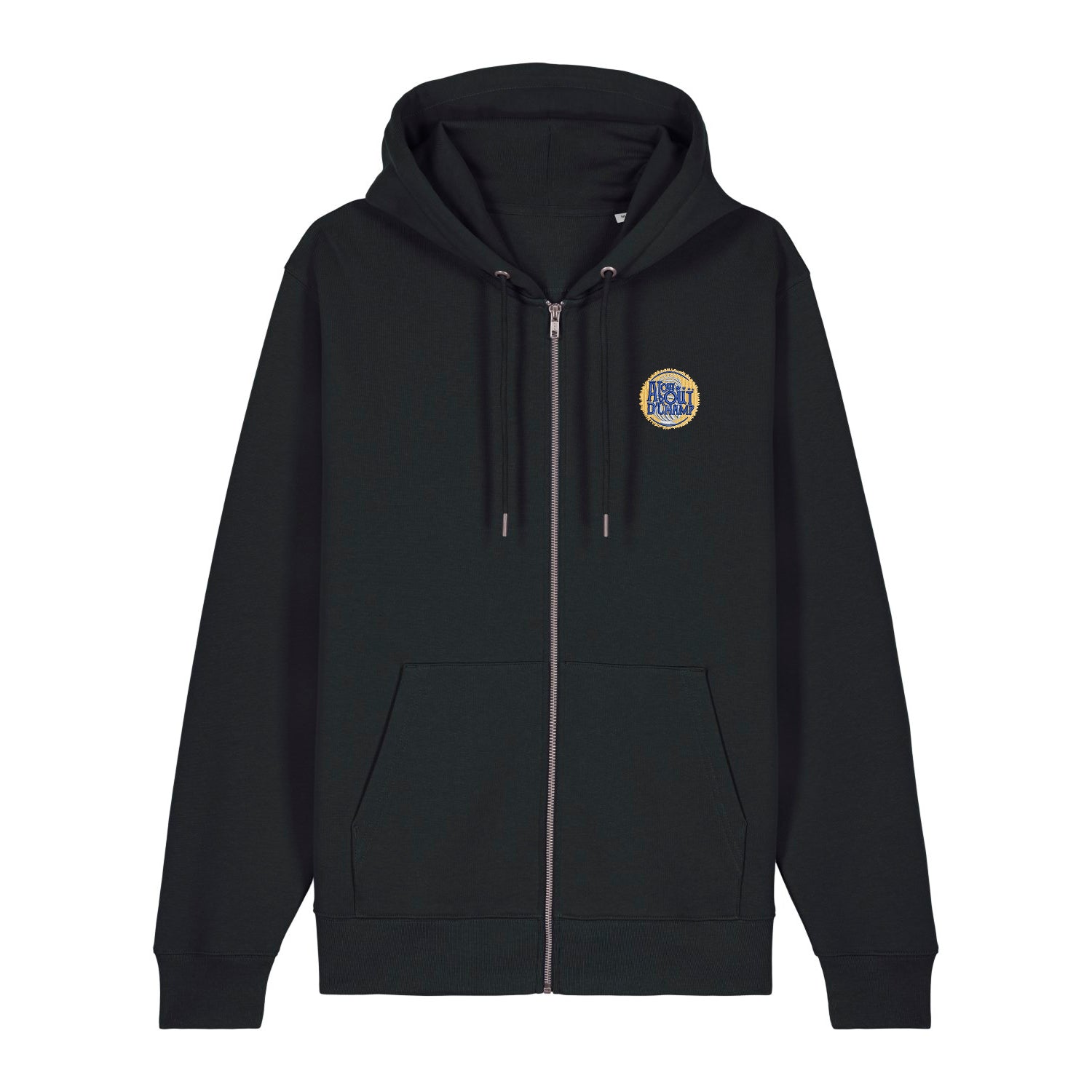 Sweat unisexe zippé brodé | Logo ATBC
