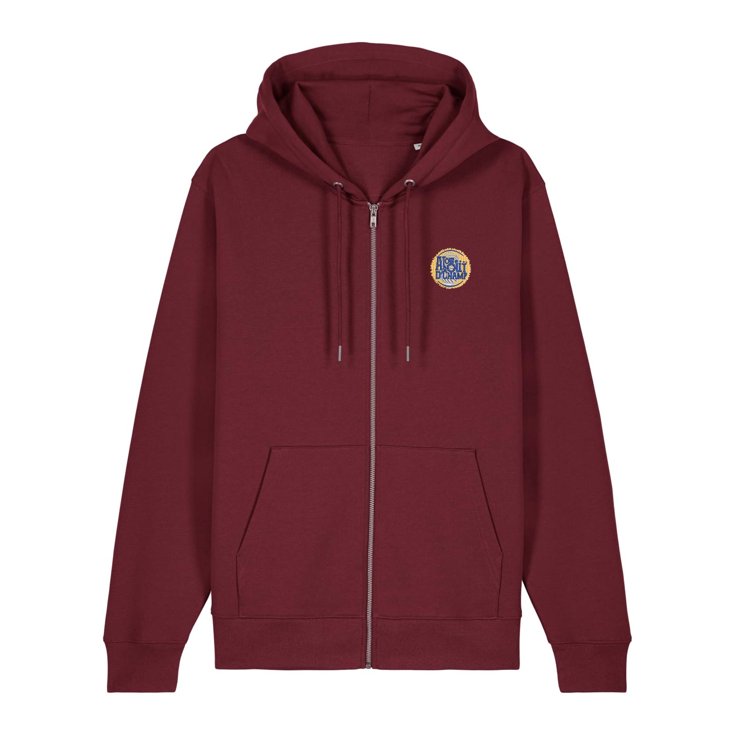 Sweat unisexe zippé brodé | Logo ATBC
