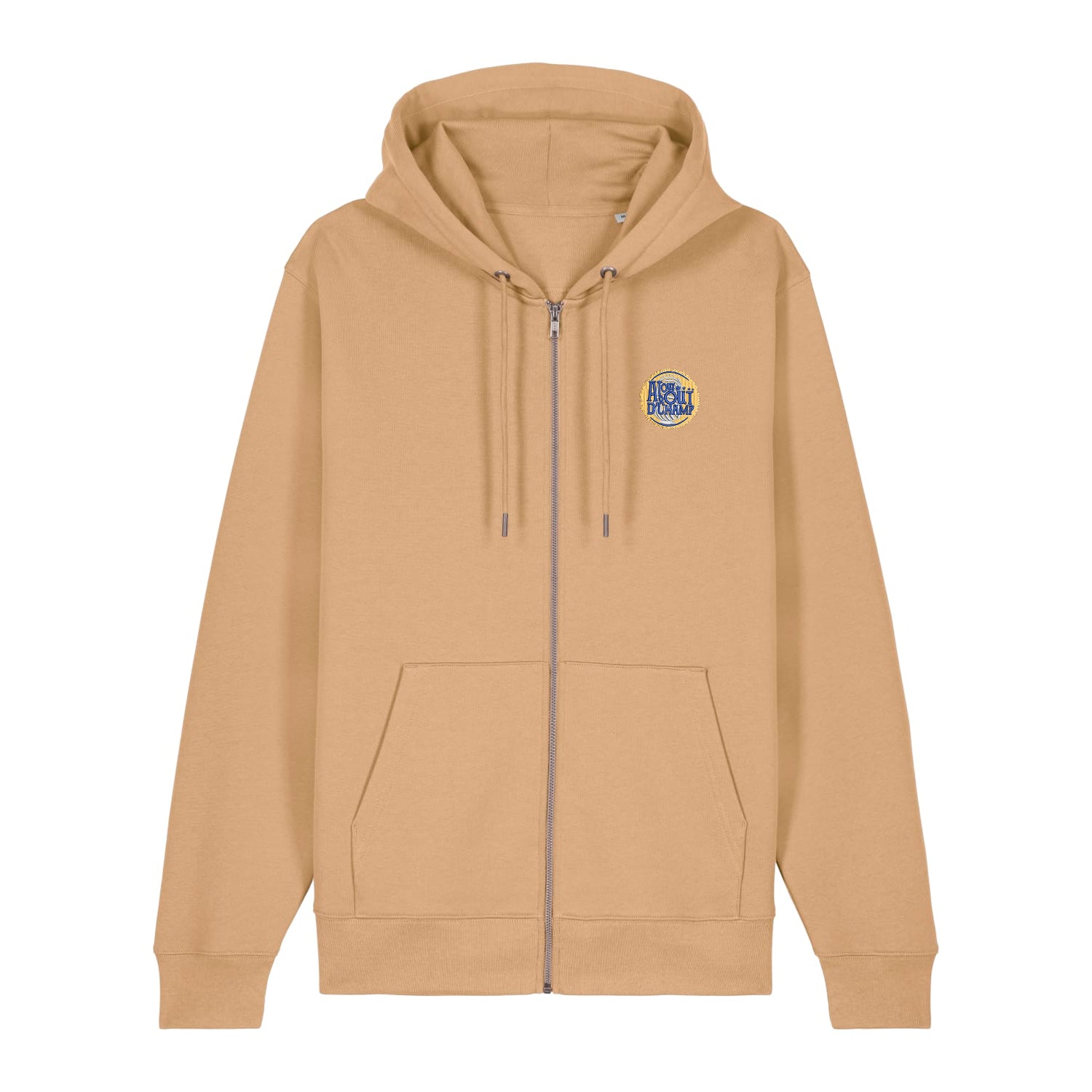 Sweat unisexe zippé brodé | Logo ATBC