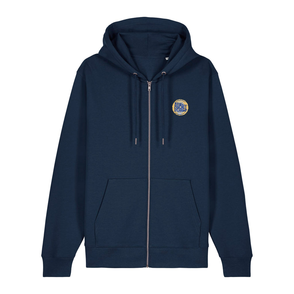 Sweat unisexe zippé brodé | Logo ATBC