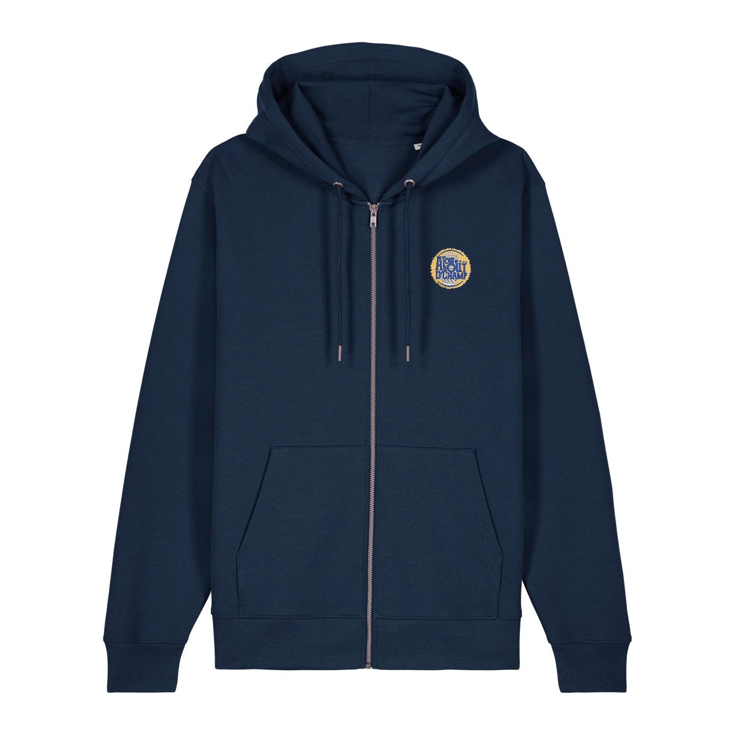Sweat unisexe zippé brodé | Logo ATBC