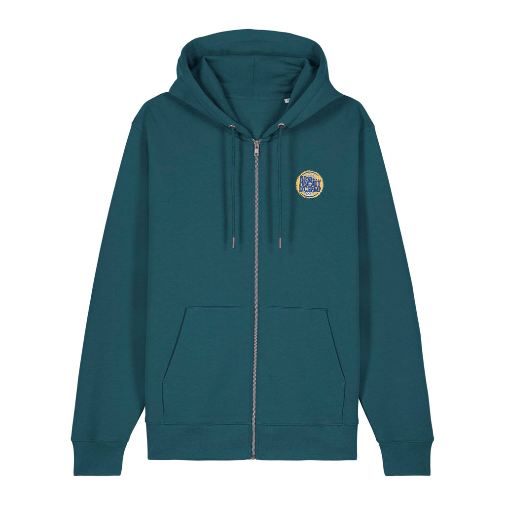 Sweat unisexe zippé brodé | Logo ATBC